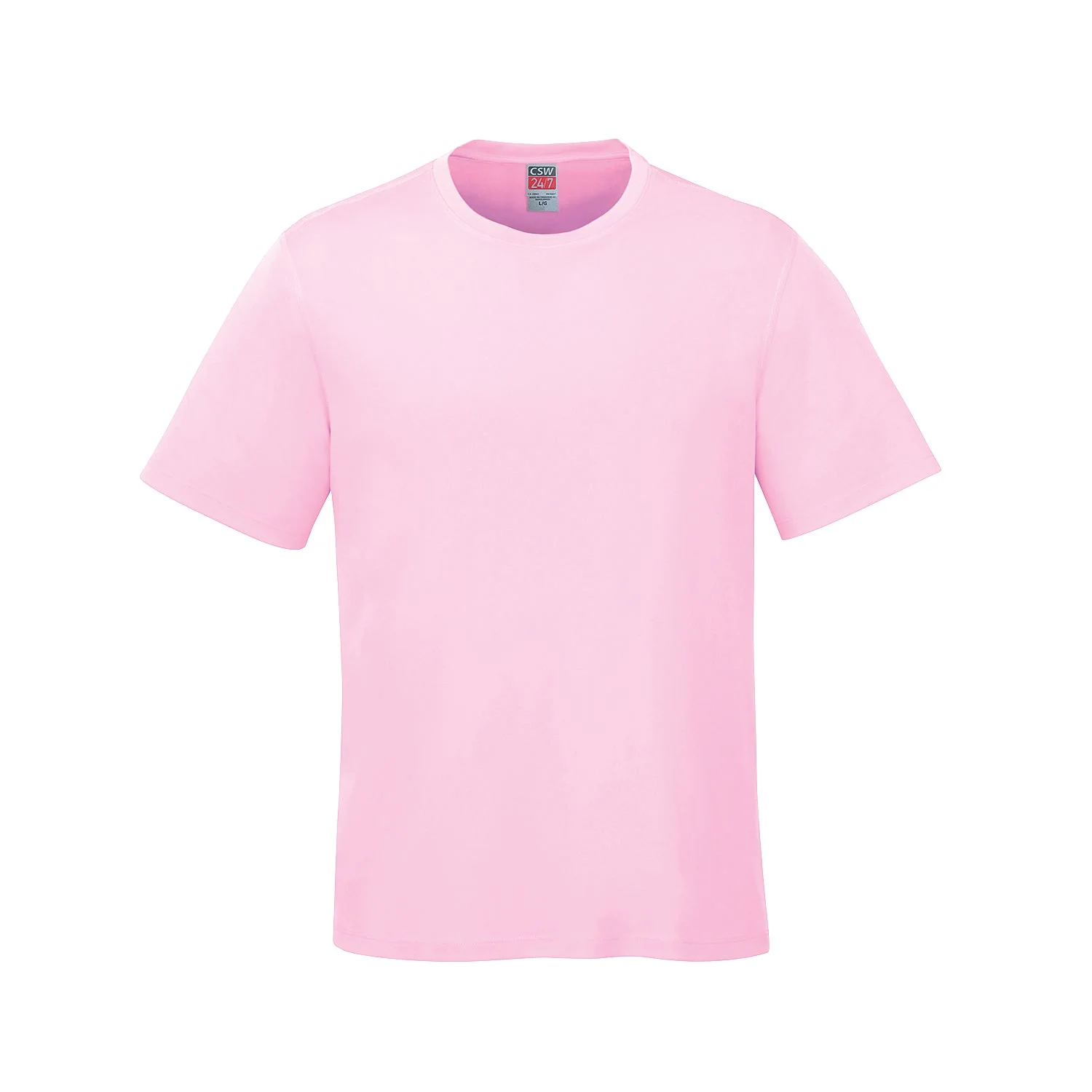 Adult RING SPUN Combed Cotton Crewneck T-Shirt-CSW